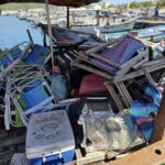 Arraial do Cabo apreende quase 4 toneladas de materiais irregulares na Praia do Forno